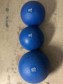 Yes4All Slam Ball Set - 10lb, 15lb, 25lb