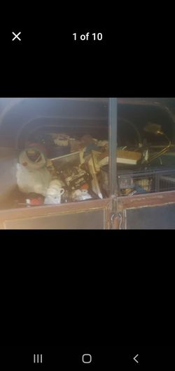 Horse Trailer Load Of Misc Items