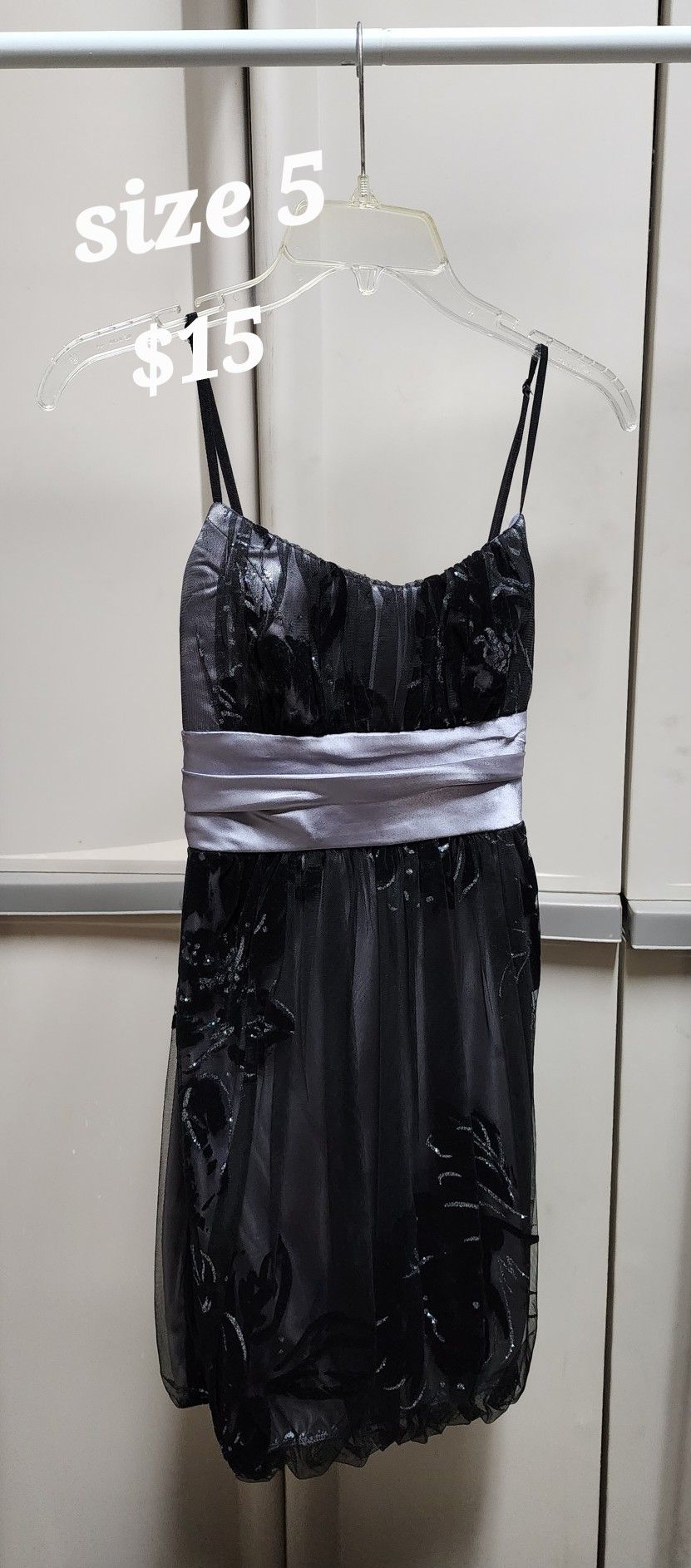 Black & Silver Dress