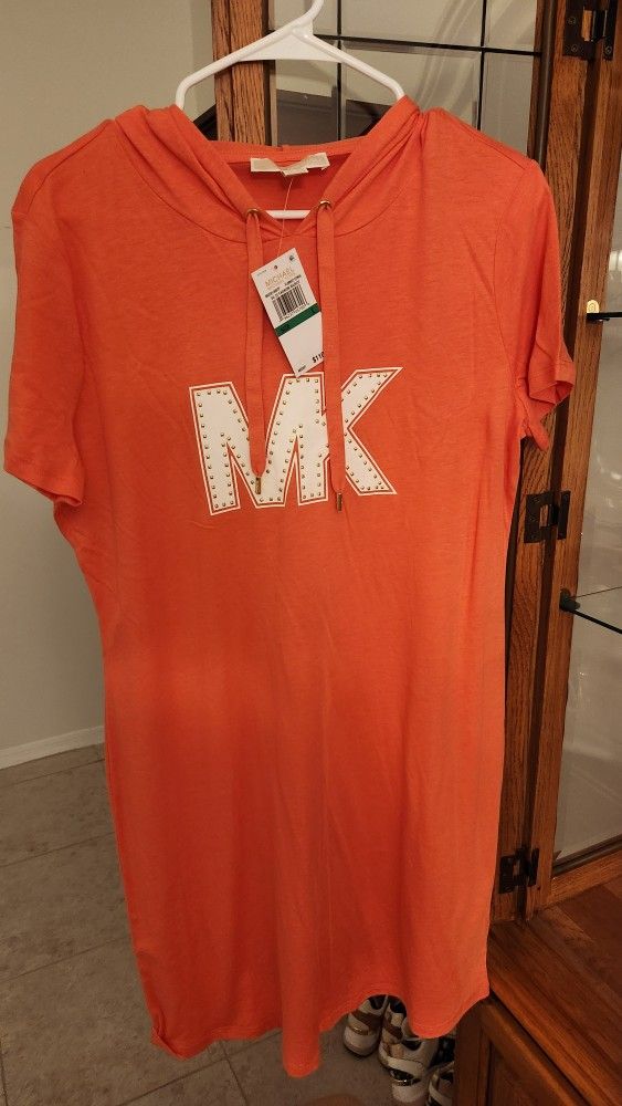 Michael Kors Long Sleeve Hoodie New