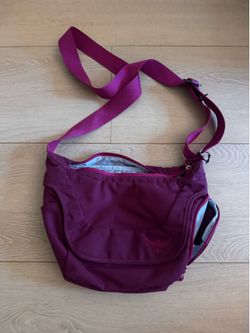 Osprey Woman’s FlapJill Micro Day Pack Dark Magenta Crossbody Bag