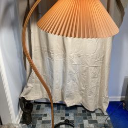 Danish Teak Bentwood Caprani Floor Lamp