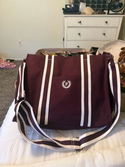Pink computer bag