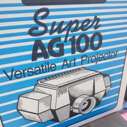 Artograph Super AG100 Tracing Art Projector In Original Box TESTED WORKING