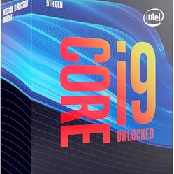 Intel Core i9 9900K 8-Core 3.6GHz (5.0GHz TurboBoost)