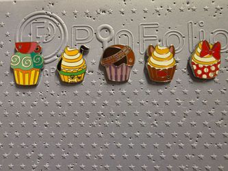 Disney cupcake pins!