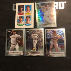San Diego Padres Baseball Cards Ft. ‘22 Chrome Refractor And ‘23 Heritage Stamps Card