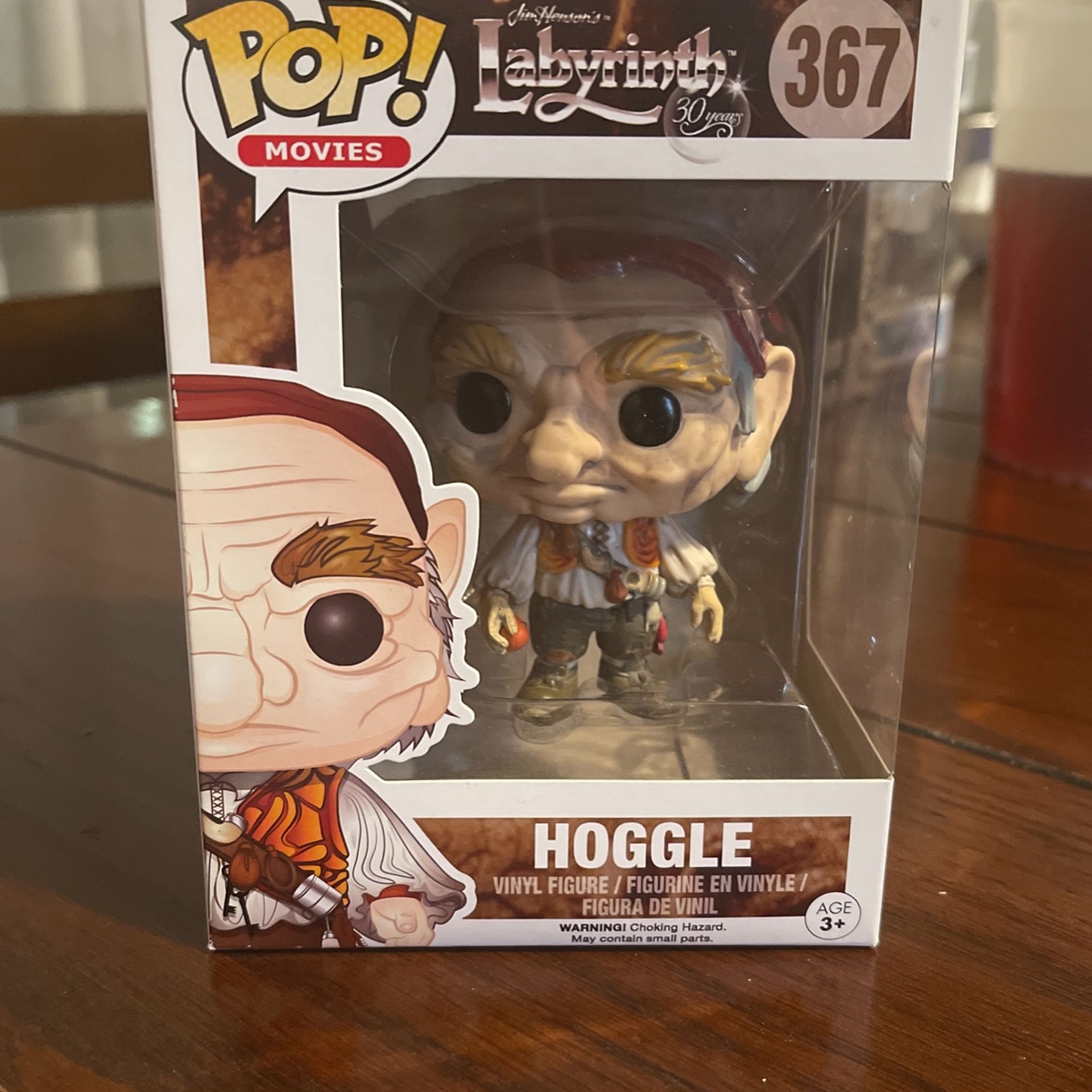 Funko Pop Movies Labyrinth Hoggle 367 Vinyl Figure Jim Henson
