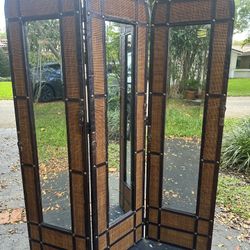 Mirror Room Divider/ Privacy Screen 