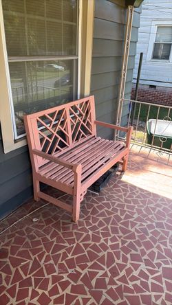 Pink bench $75