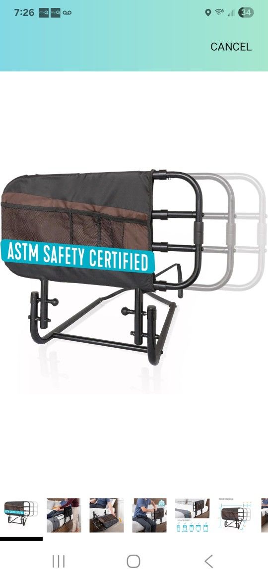 EZ Adjust Bed Rail