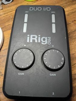 IRig Pro Duo 2channel with tracking