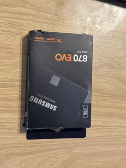 Samsung 870 EVO 1TB SATA SSD