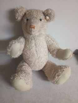 VTG ROSENBEAR 1987 RARE BEUGE JOINTED TEDDY BEAR 20" 