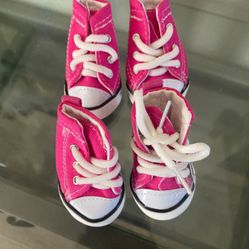 Pink Doggie Shoes