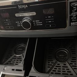 Ninja Foodi DZ401 6-in-1, 10-qt. XL 2-Basket Air Fryer with
