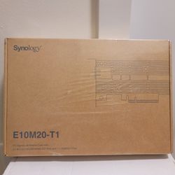 Synology 10gb Ethernet and M.2 Adapter Card E10M20-T1