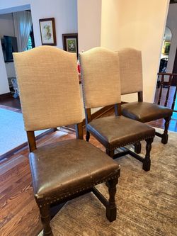 FREE- set of 6 dining chairs