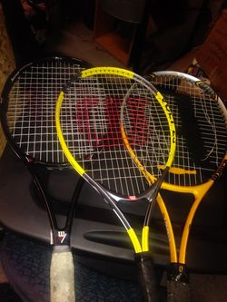 Tennis rackets