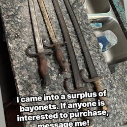 Antique Bayonets