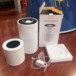 Air Purifier-Open Box With Clean Filter Inside Airromi White