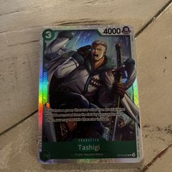 One Piece Tashigi Trading Card