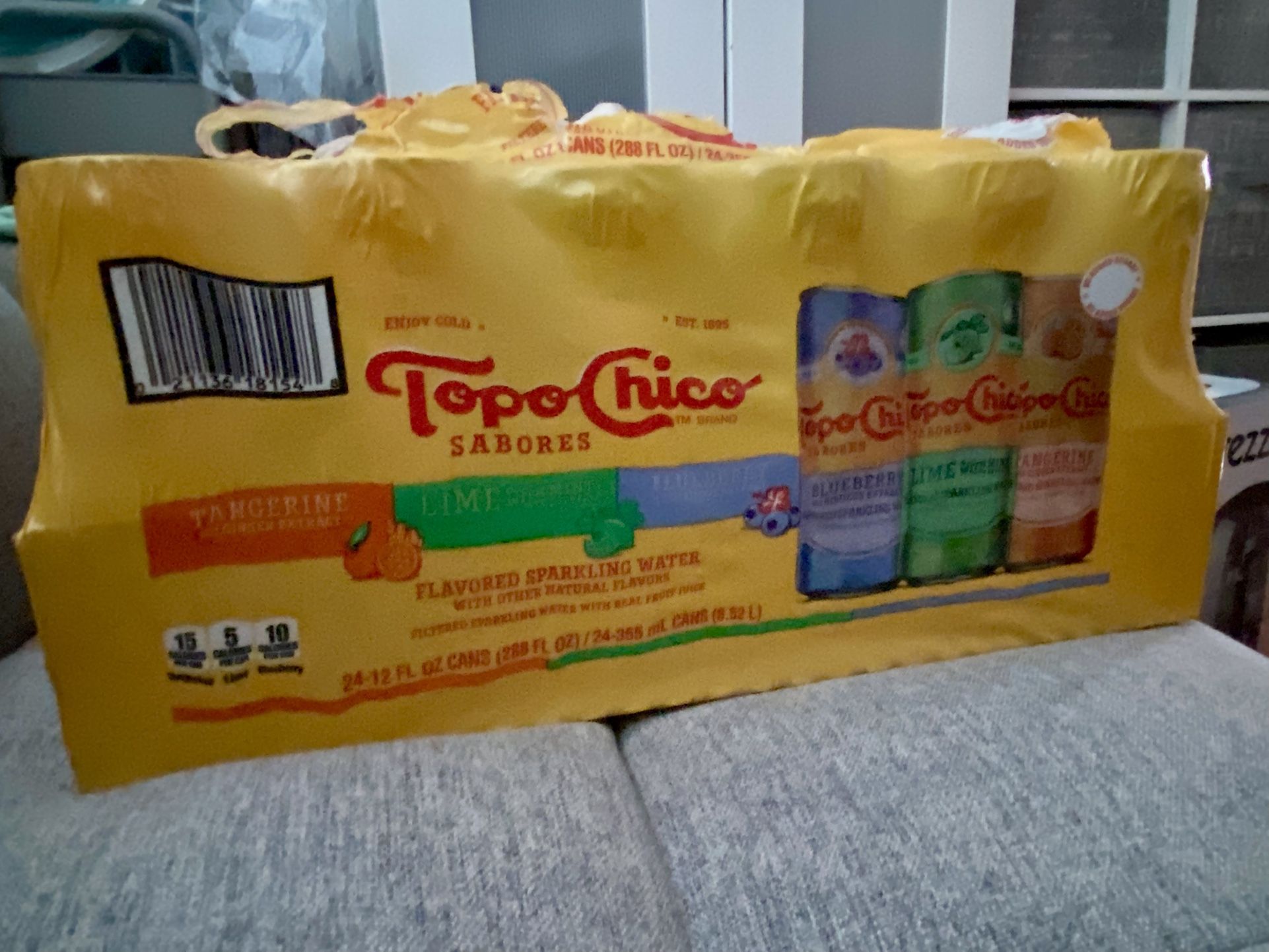 Topo Chico Sabores Beverage Drinks (open Box Has 16 Cans)