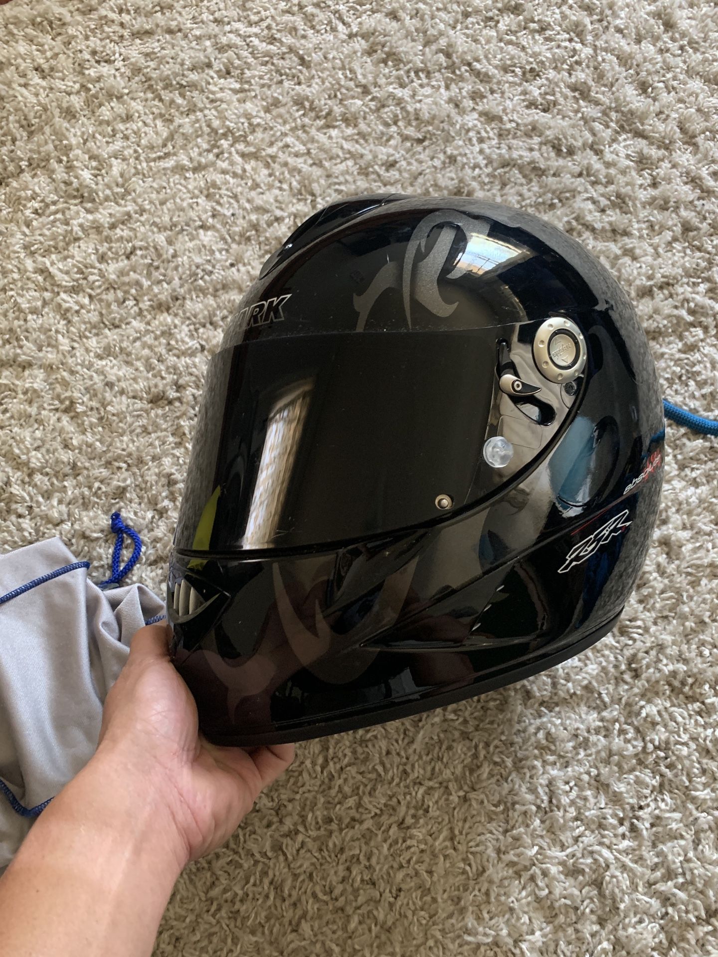 Shark Rsr2 Xxl Helmet with black shield