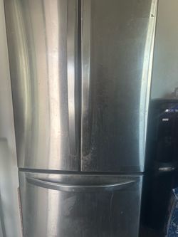 LG stainless steel fridge