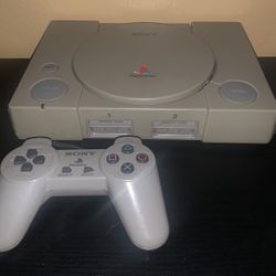 PlayStation 1 Video Game Bundle System Working For Sale