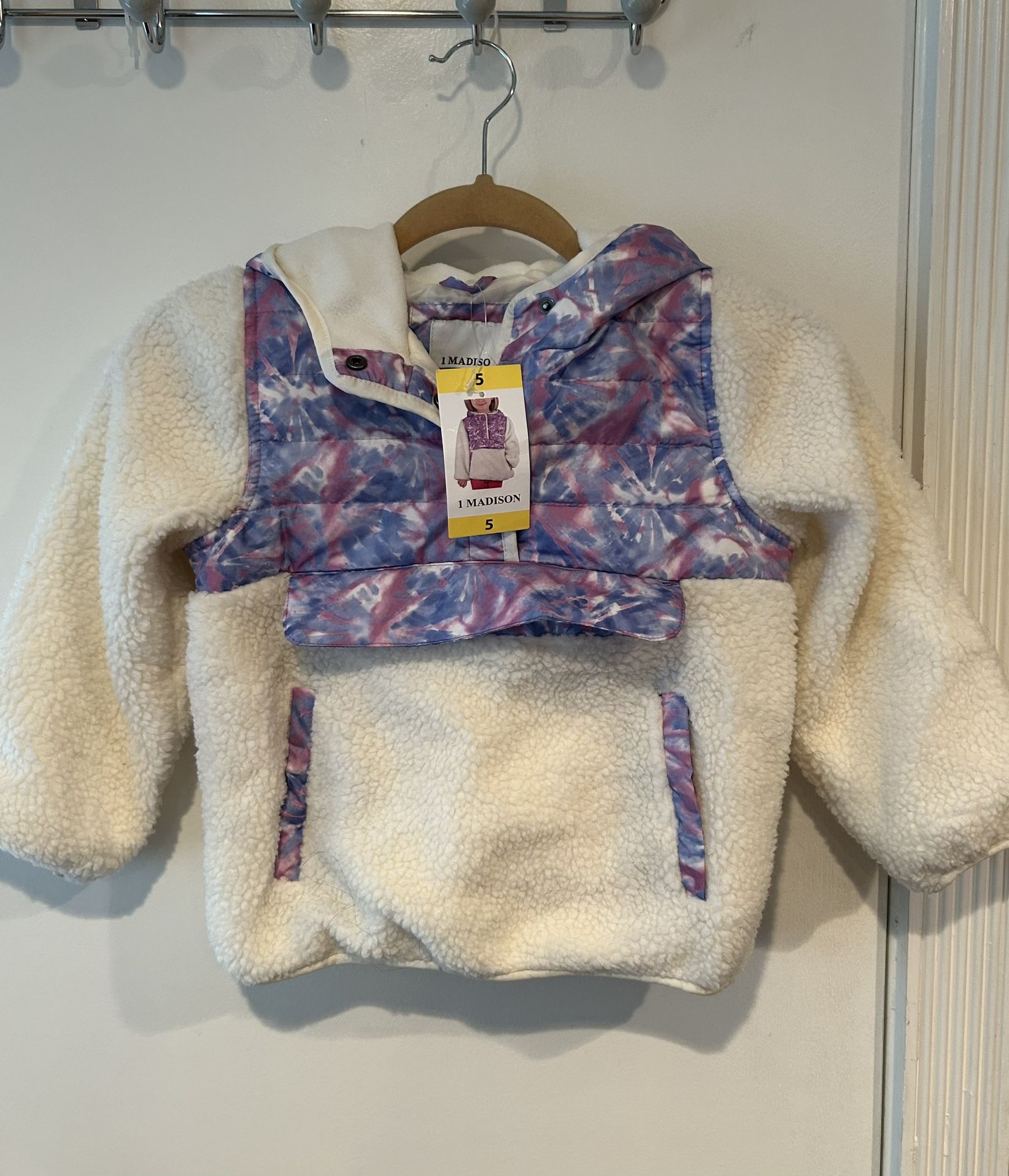 Sherpa Jacket With hoodie