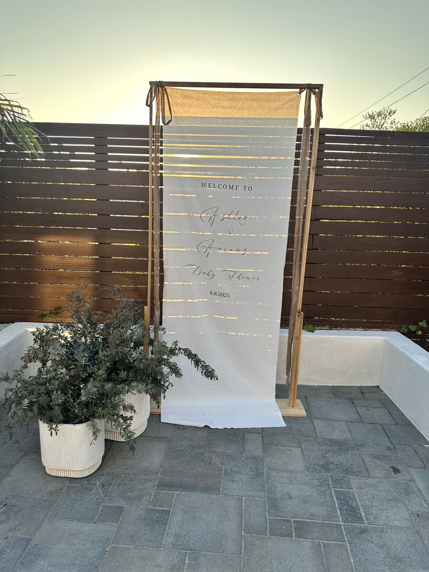 Wood Stand For Event