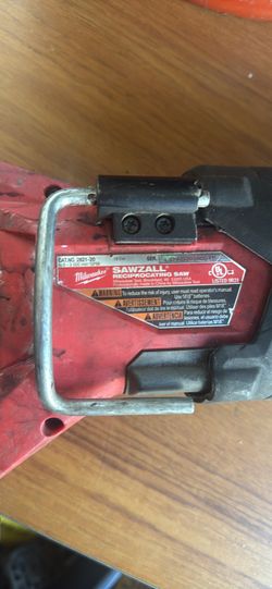 Milwaukee Sawzall  Model 2821-20 WORKS PERFECTLY!