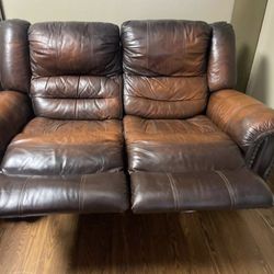 Leather Couch 