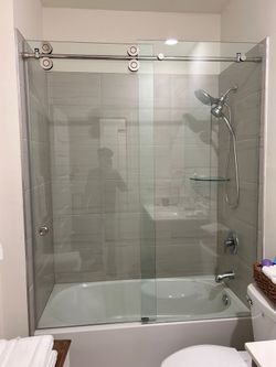 Glass Shower In All The Measures