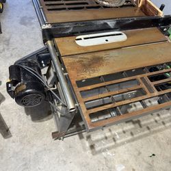 Tool Star 10” Table Saw Belt Driven Map Shan Motor