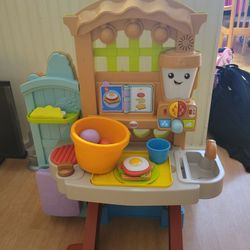 Fisher Price Laugh & Learn Grow The Fun Garden To Kitchen 