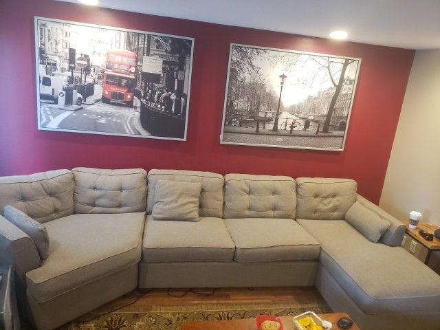 Large Sectional Sofa – Excellent Condition – $1,500 OBO