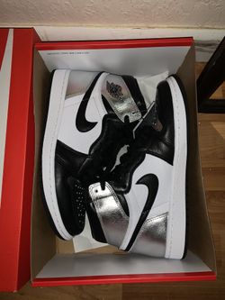 Jordan 1 Silver Toe 7M 8.5 W Retail