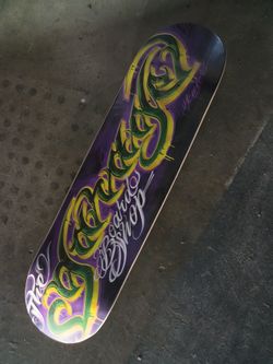 The garage skateboard deck ...$45