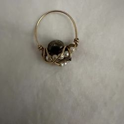 Dainty Skull Ring