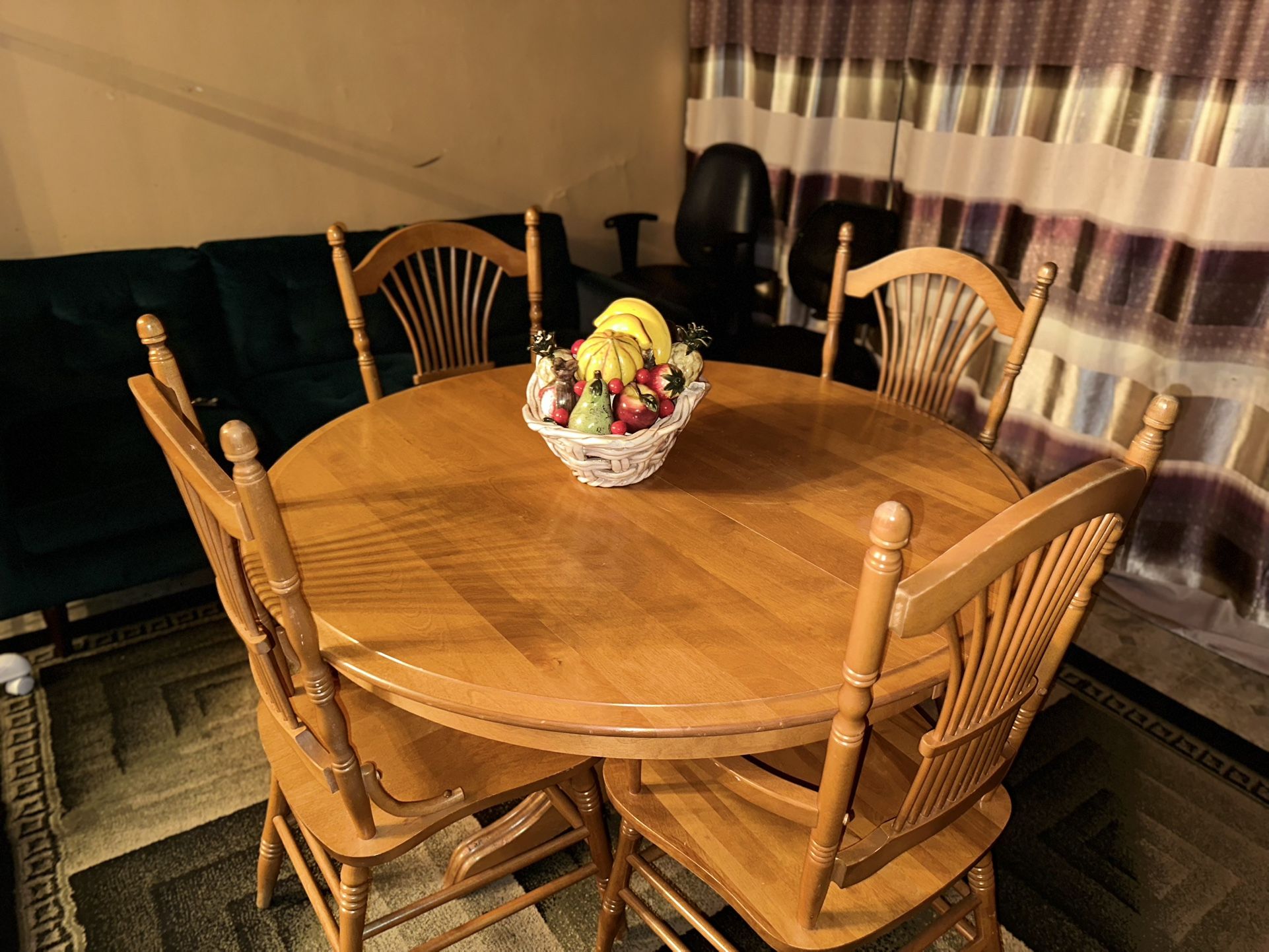 Canadel Wooden Dining Table Chairs (All Chairs Included)