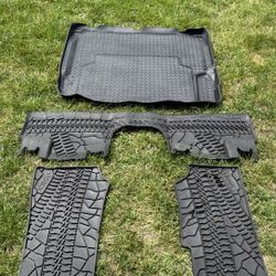 Jeep Wrangler All-Weather Floor Mats (Set of 4)