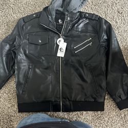 David Outwear Leather Jacket XXL