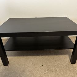 Black Coffee Table 