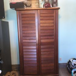 Armoire Cabinet Wood 