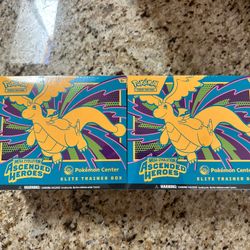 Ascended Heroes Pokemon Center ETB X2