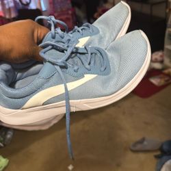 Light Blue Sneakers 