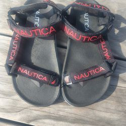 Kids nautica sandals size 10c