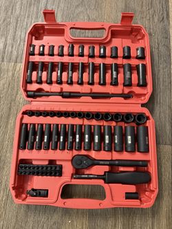 76 Piece 1/4 Master Impact Socket Set